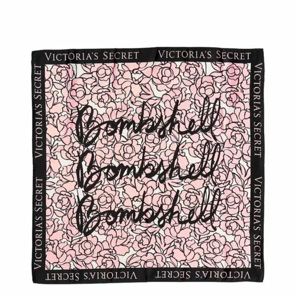 Victoria’s Secret BOMBSHELL FLORAL SCARF NWT - Picture 3 of 5